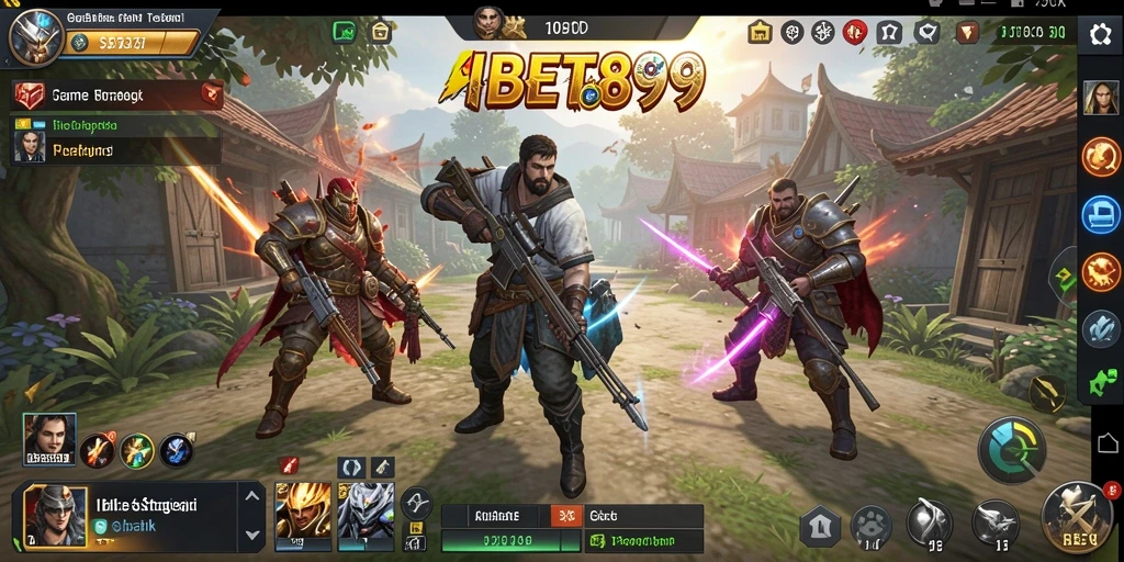 Tampilan gameplay menarik dari IBET899 dengan aksi strategi SLG yang seru.