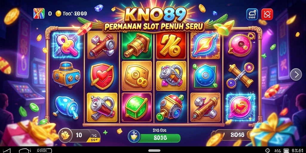 Tampilan gameplay KNO89 yang menarik dan penuh warna.