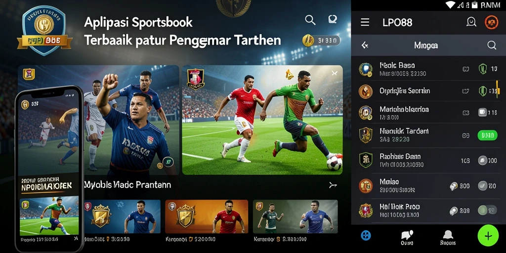 Screenshot gameplay LPO88 menampilkan taruhan olahraga yang menarik.